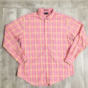 Mens Long Sleeve (XL) Button Up Shirt by LANDS END